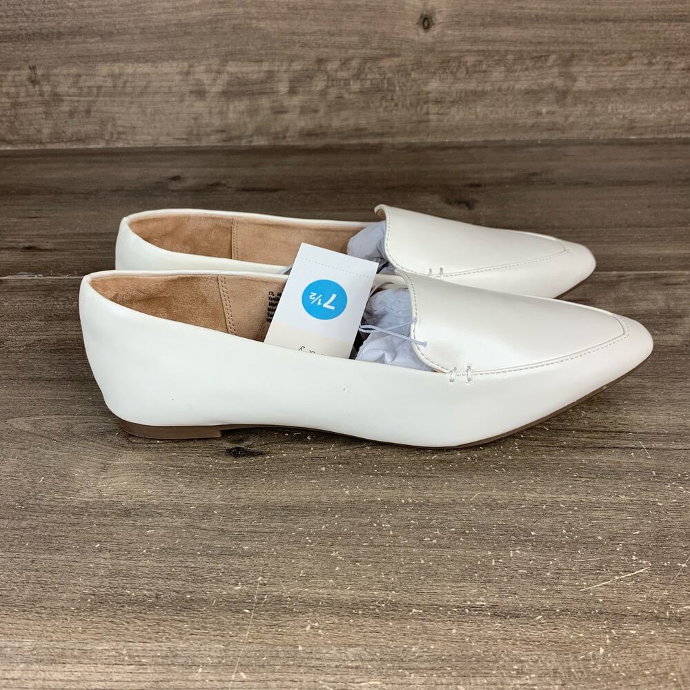A New Day Women's Hayes Loafer Flats Cream Size 7.5 Memory Foam - Picture 9 of 12
